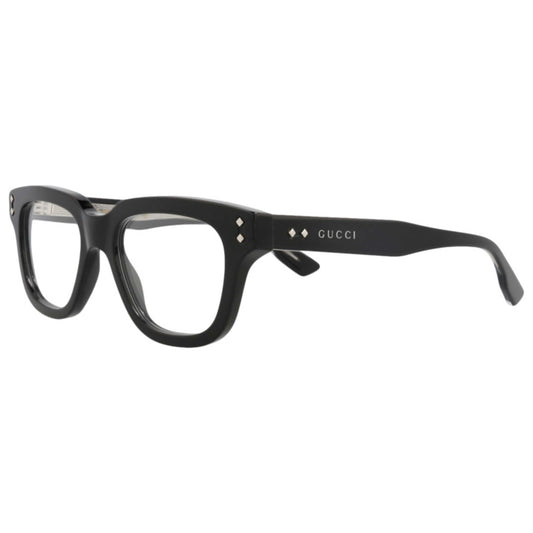 Front view of Gucci Men's Eyeglasses GG1219O-30013476-001