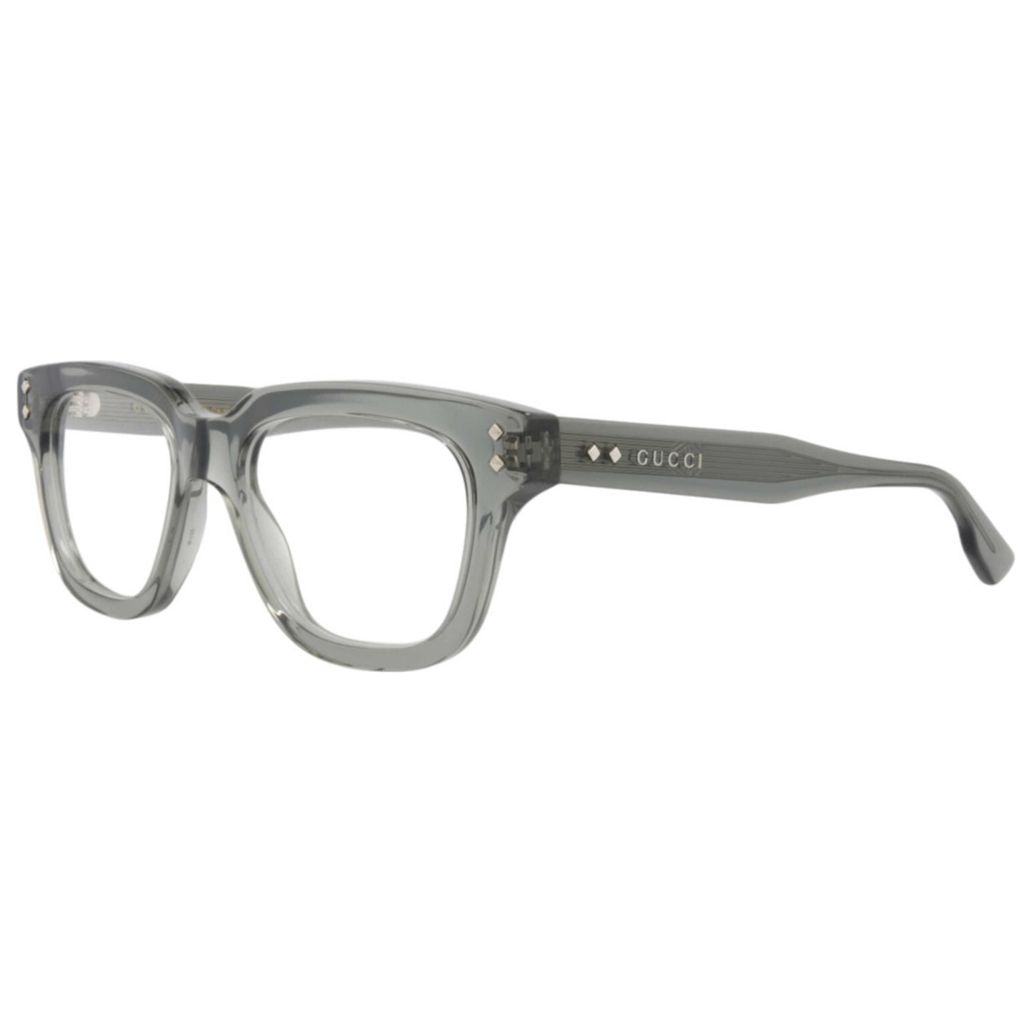 Front view of Gucci Men's Eyeglasses GG1219O-30013476-003