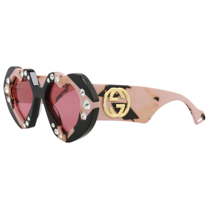 Front view of Gucci Women's Sunglasses GG1329S-30013929-001