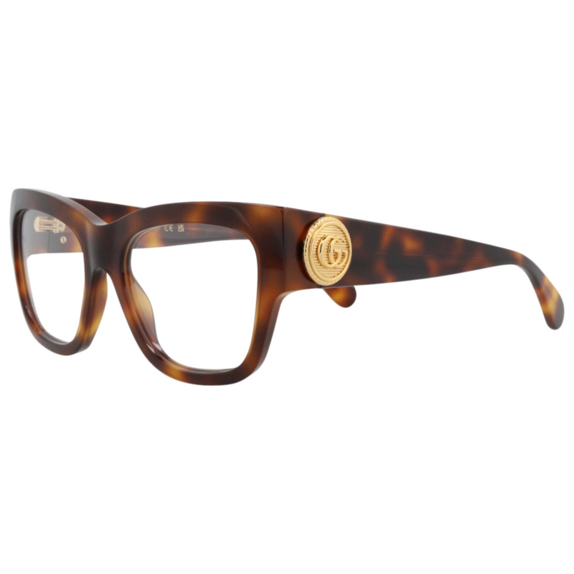Front view of Gucci Women's Eyeglasses GG1410O-30014418-003