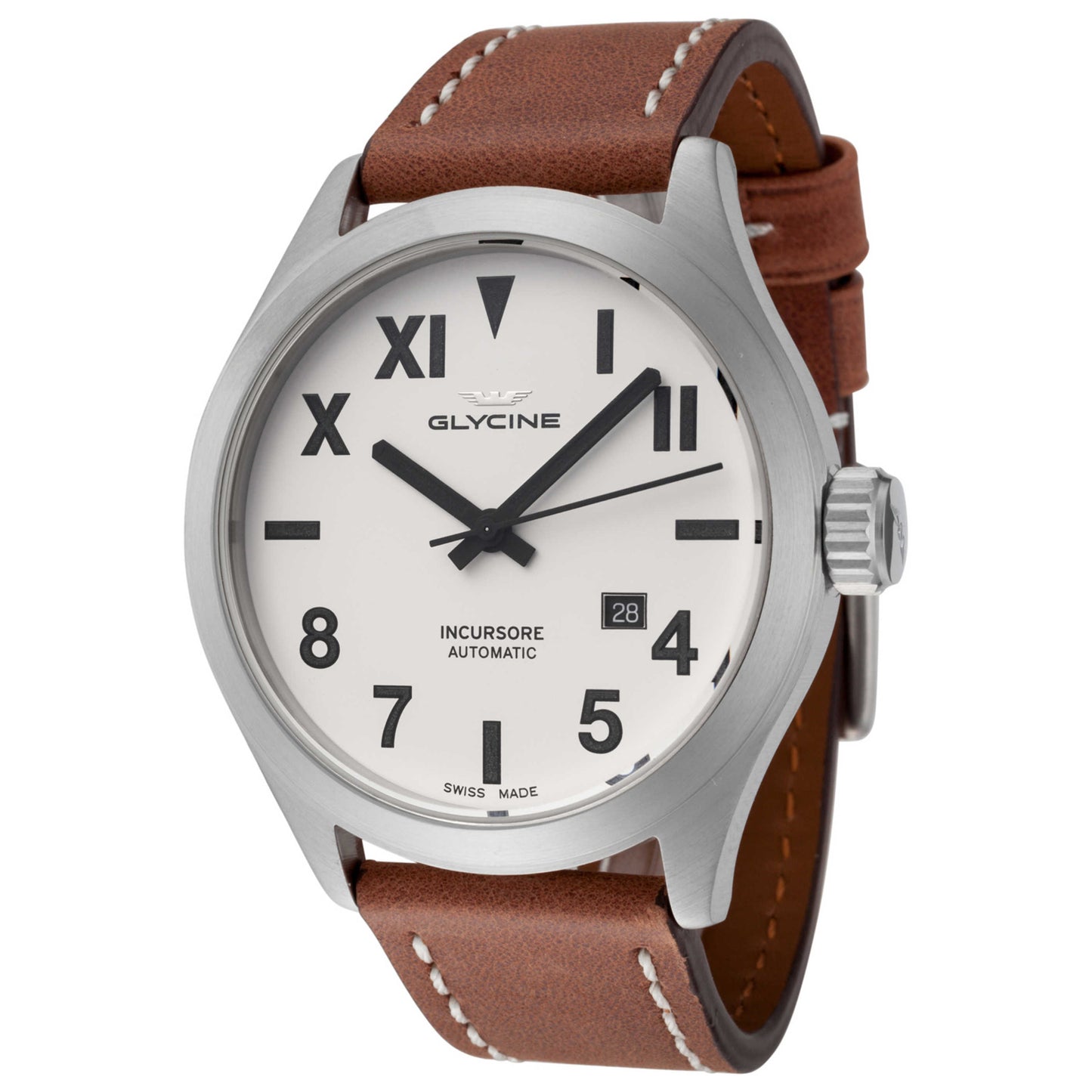 Front view of Glycine Incursore Men's Automatic Watch GL0042
