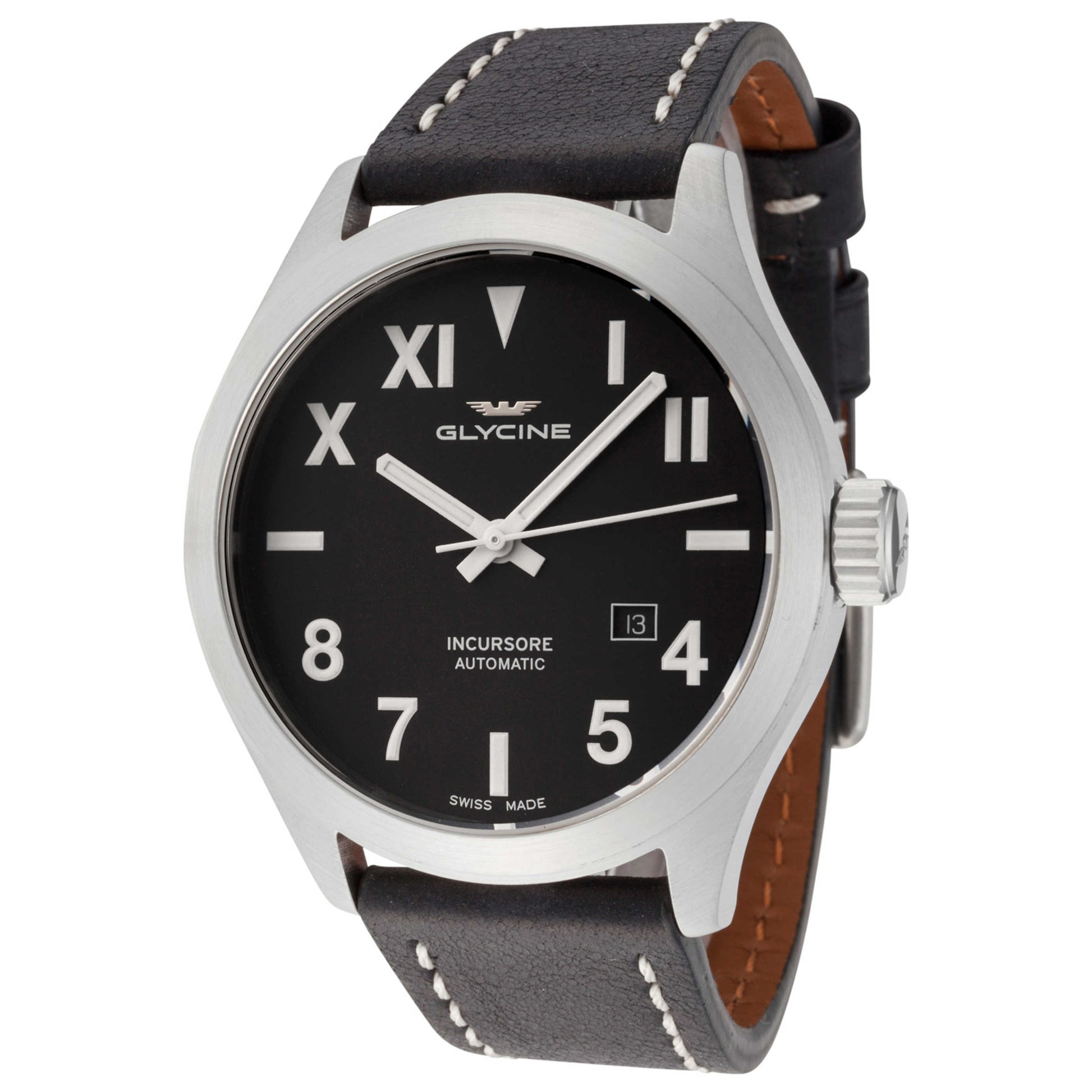 Front view of Glycine Incursore Men's Automatic Watch GL0043
