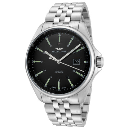 Front view of Glycine Combat 6 Classic Men's Automatic Watch GL0101
