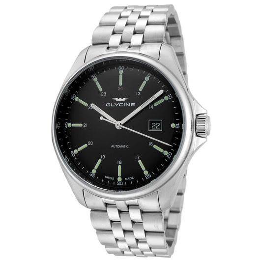 Front view of Glycine Combat 6 Classic Men's Automatic Watch GL0101