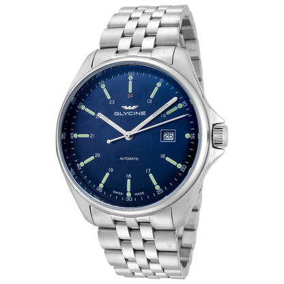 Front view of Glycine Combat 6 Classic Men's Automatic Watch GL0102