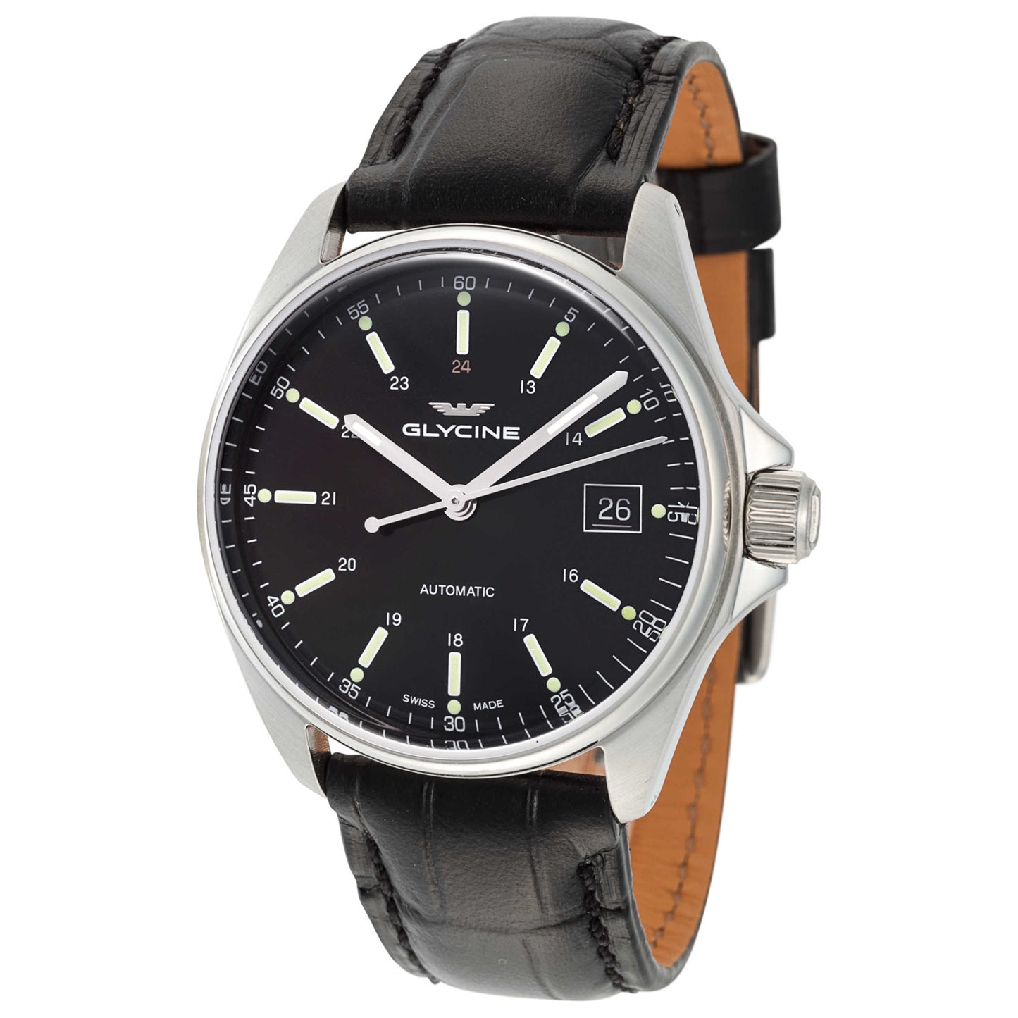 Front view of Glycine Combat Sub Men's Automatic Watch GL0109