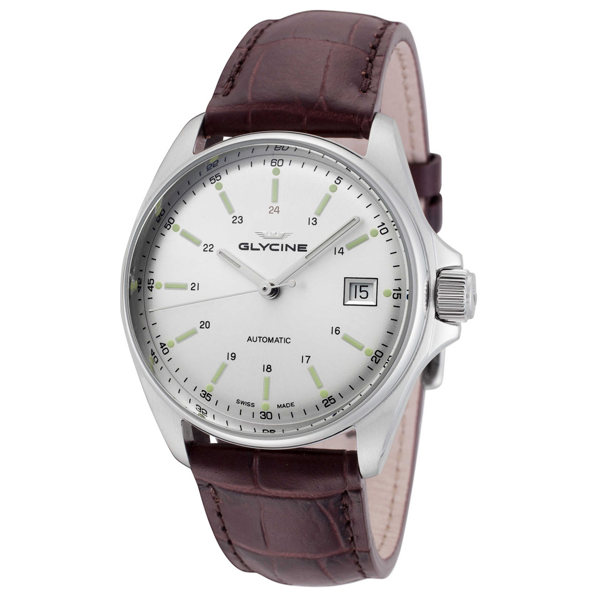 Front view of Glycine Combat 6 Classic Men's Automatic Watch GL0112