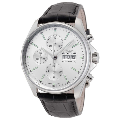 Front view of Glycine Combat Classic Chronograph Men's Automatic Watch GL0119