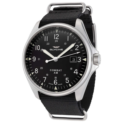 Front view of Glycine Combat 6 Vintage Men's Automatic Watch GL0123