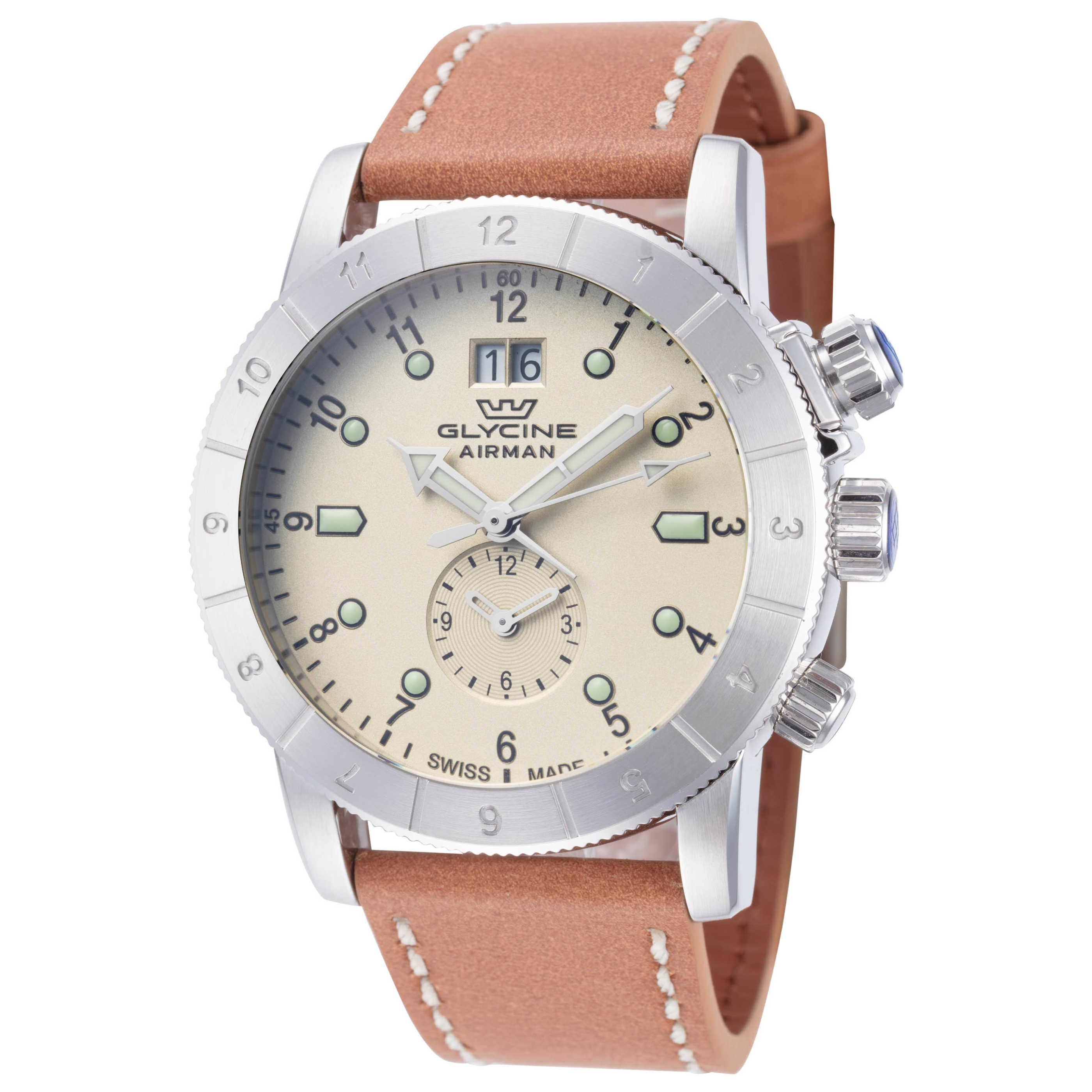 Glycine Airman Quartz GMT Men's Watch GL0149 – Ashford.com
