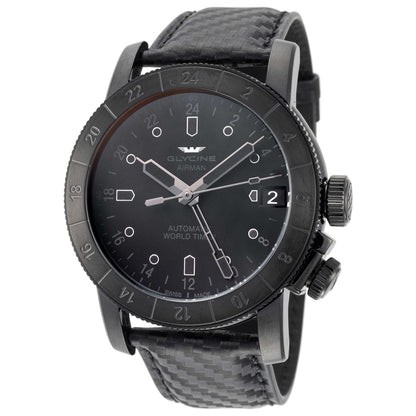 Front view of Glycine Airman 46 GMT Men's Automatic Watch GL0170
