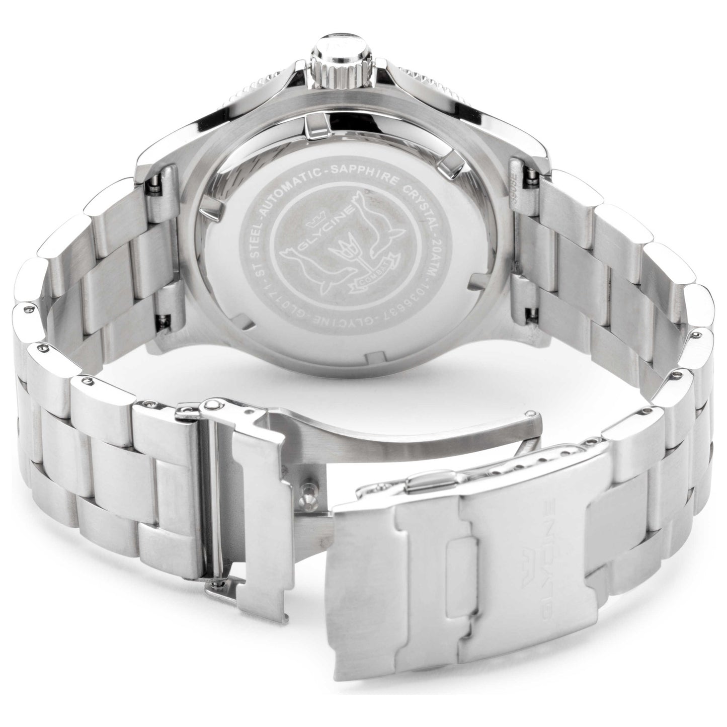 Back view of Glycine Combat Sub 42 Men's Automatic Watch GL0171