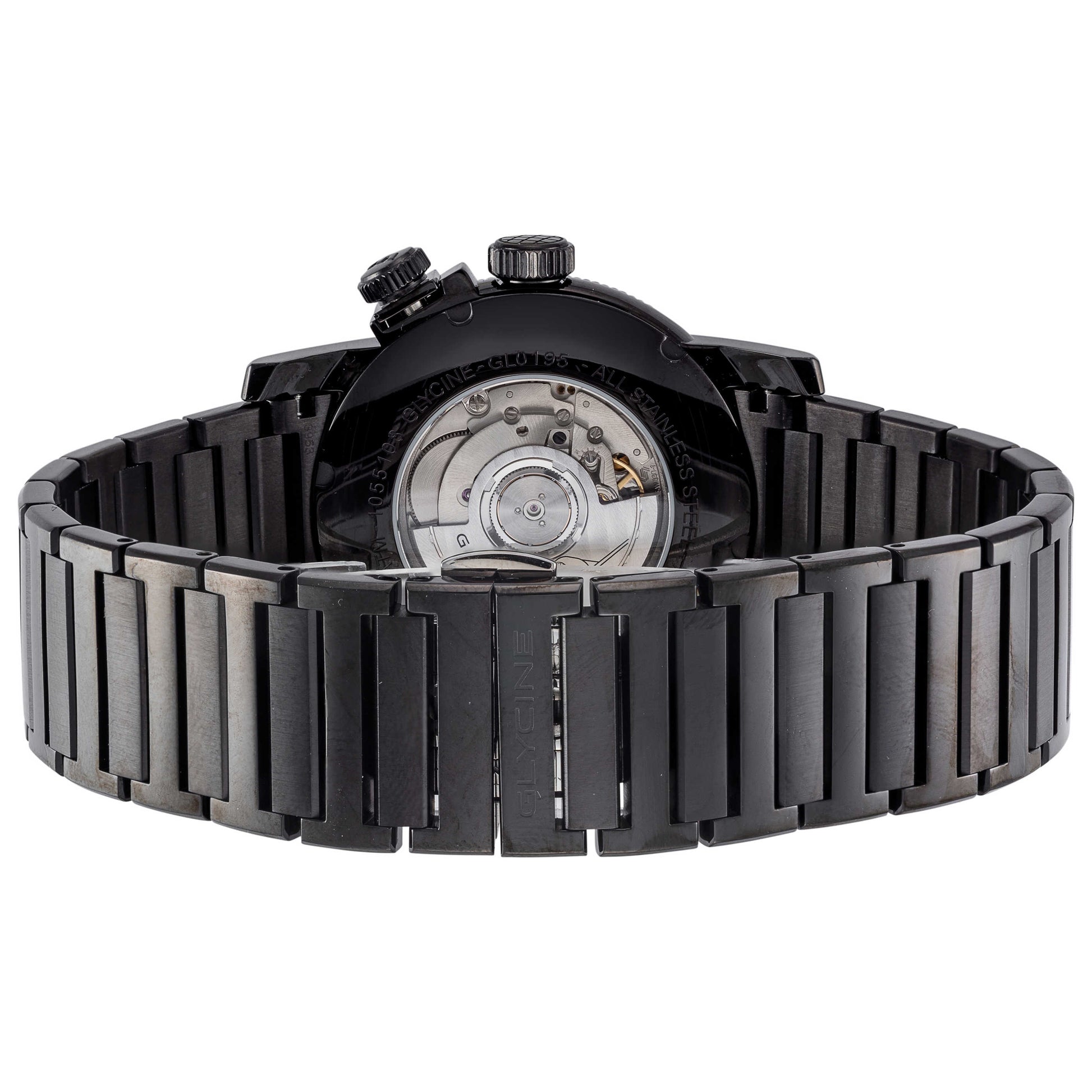 Back view of Glycine Airman 46 Men's Automatic Watch GL0195