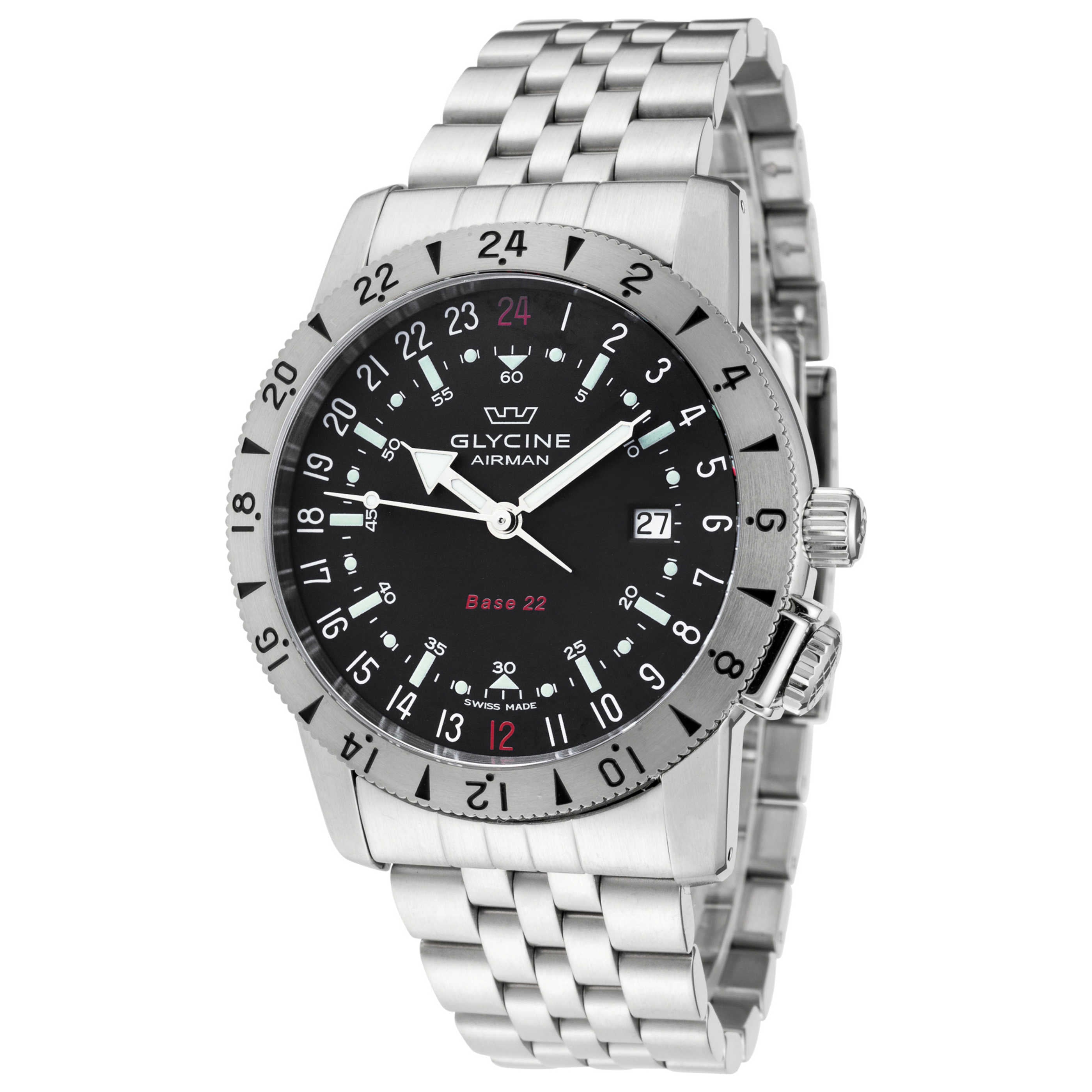 Glycine Airman Base 22 Purist Men's Watch GL0210 – Ashford.com