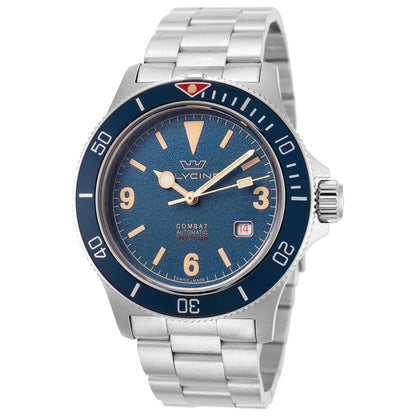 Front view of Glycine Combat Sub 42 Vintage Men's Automatic Watch GL0260