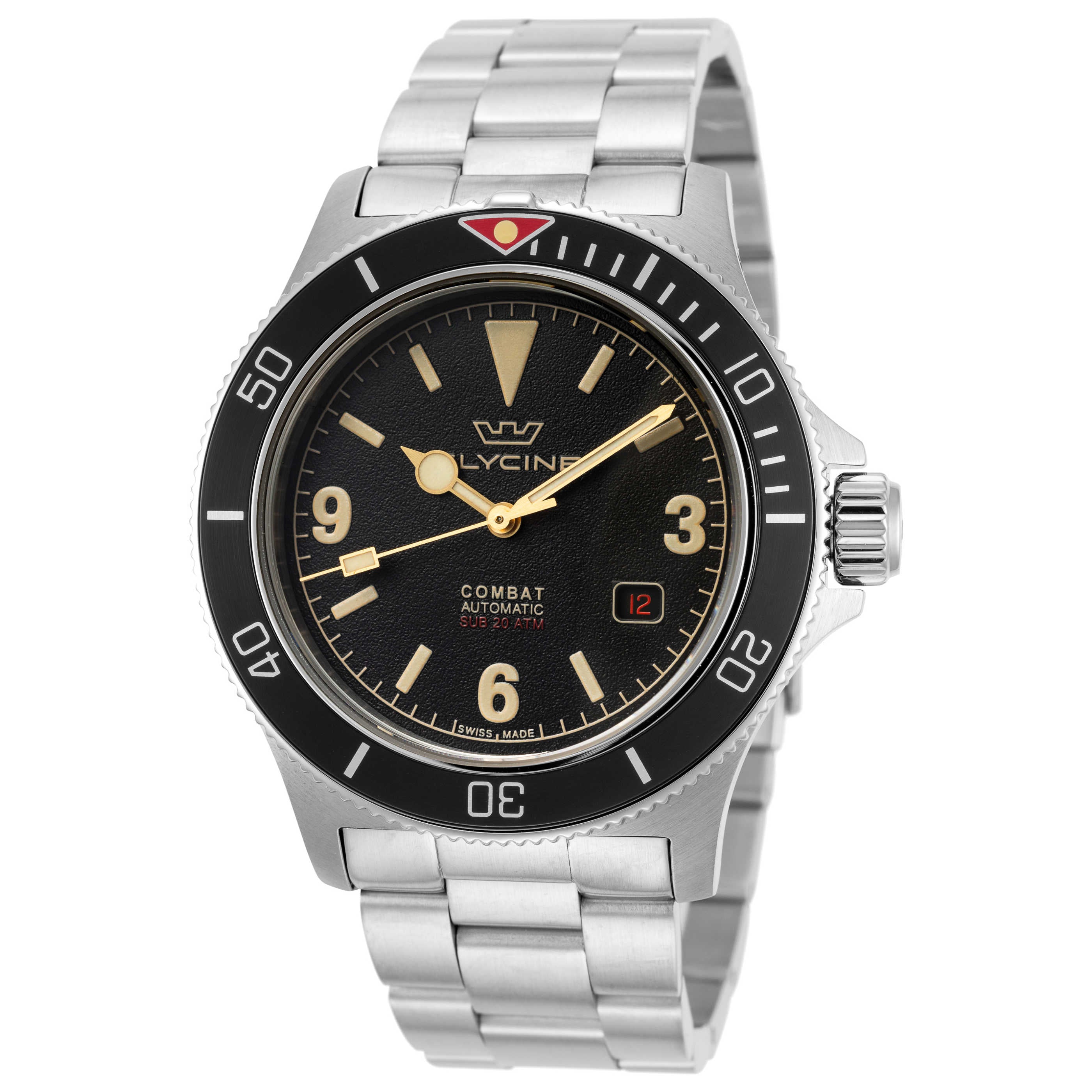 Glycine Combat Sub Vintage 42 Men's Watch GL0261 – Ashford.com