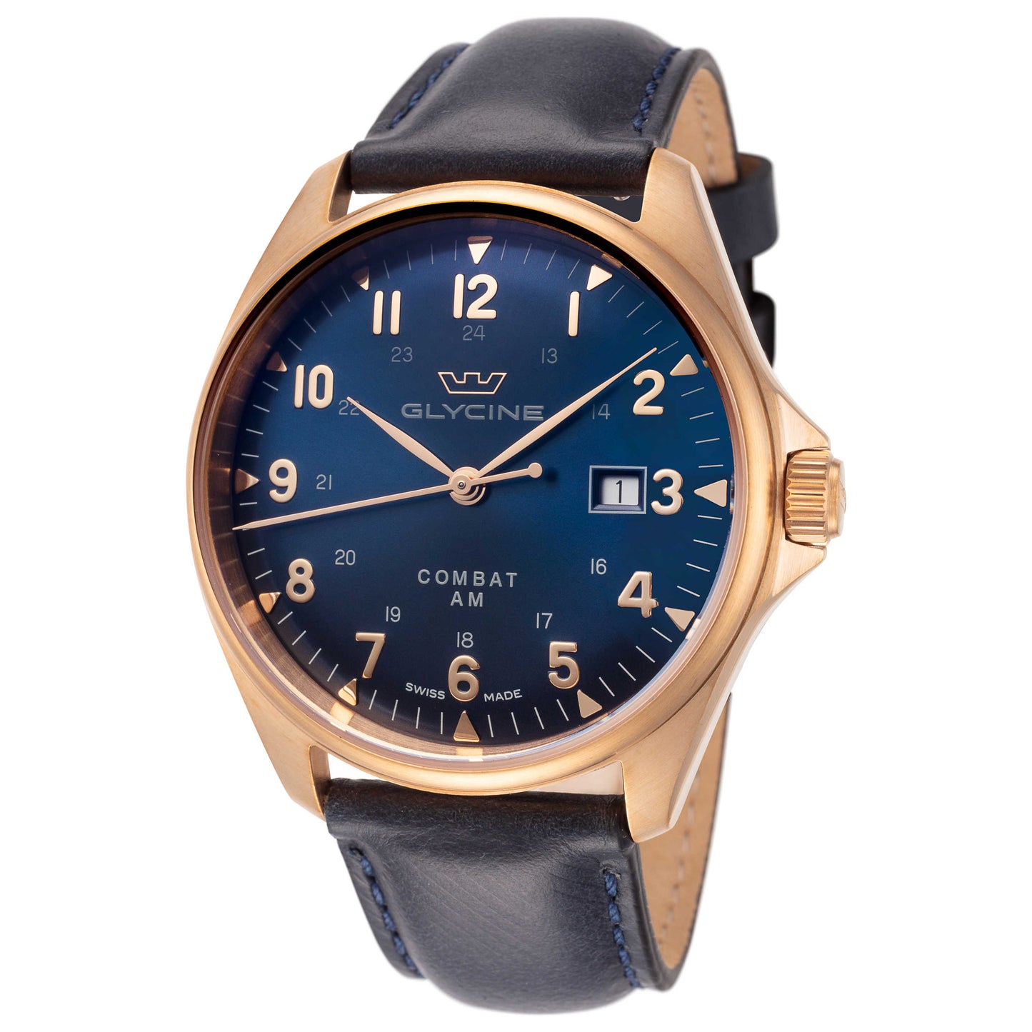 Front view of Glycine Combat 6 Classic Men's Automatic Watch GL0285