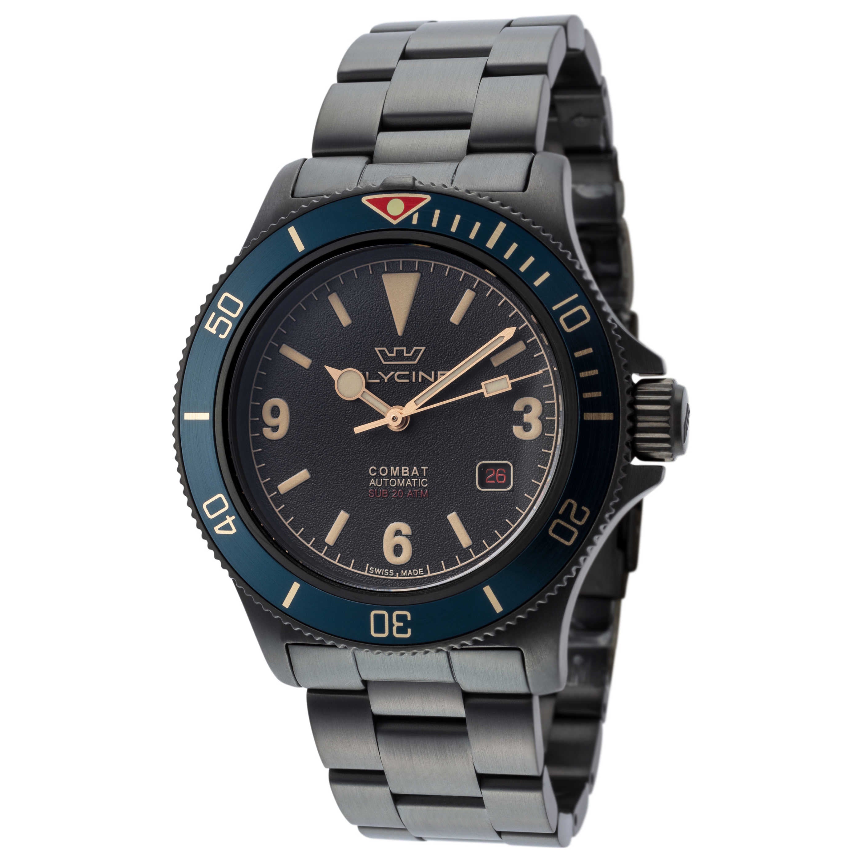 Glycine Combat Sub Vintage 42 Men's Watch GL0291 – Ashford.com