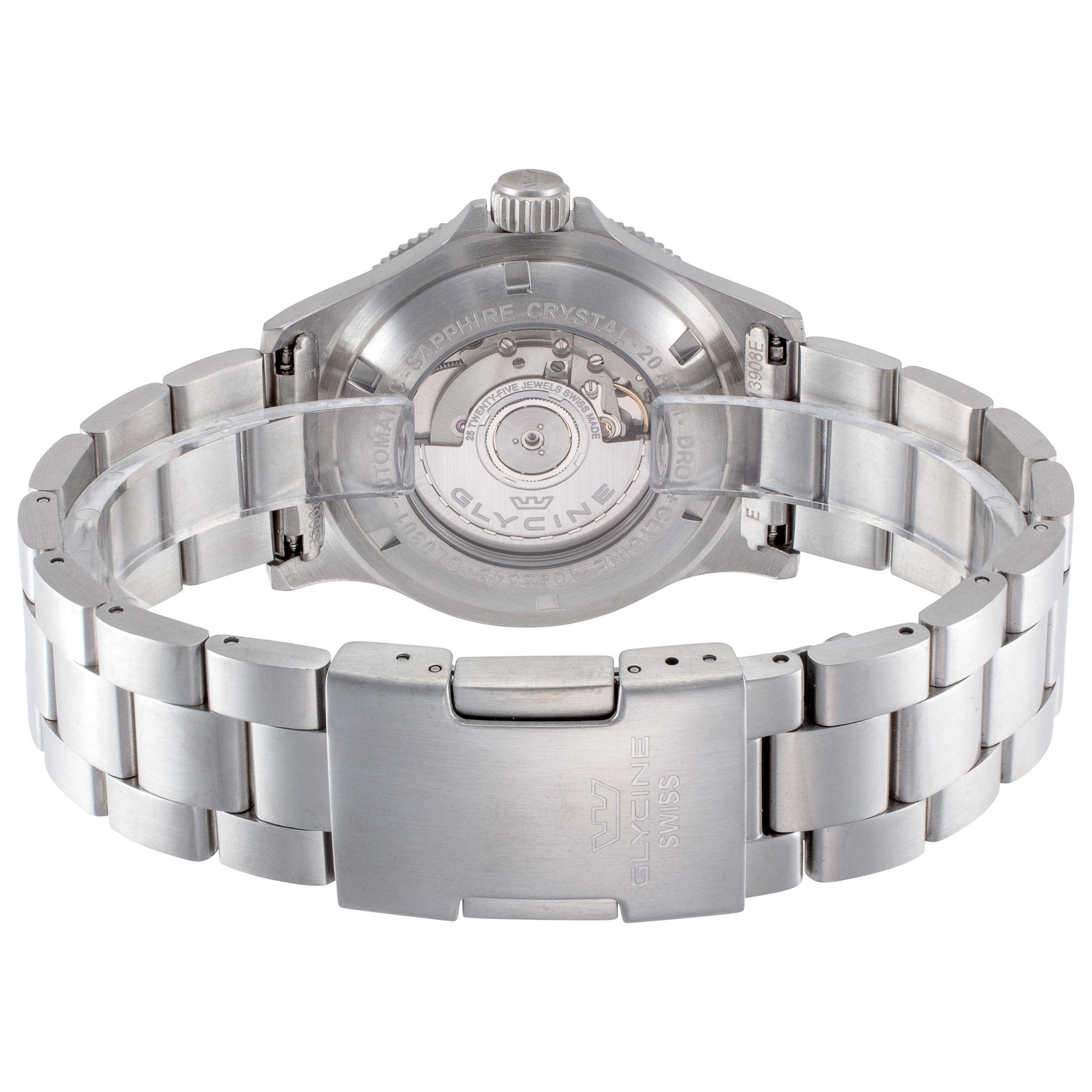 Back view of Glycine Combat Sub Men's Automatic Watch GL0301