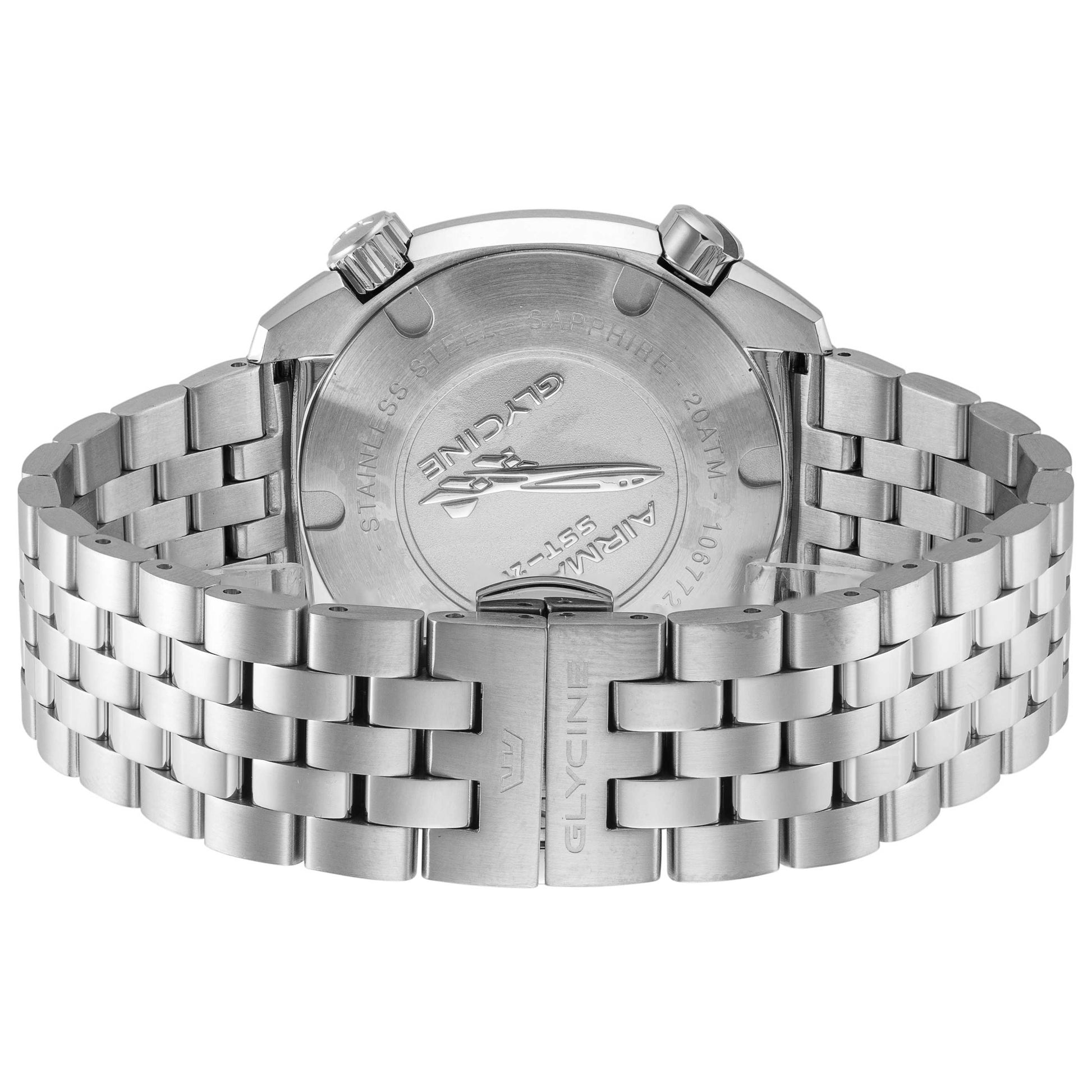 Back view of Glycine Airman SST Men's Automatic Watch GL0309