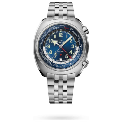 Front view of Glycine Airman SST GMT Men's Automatic Watch GL0310