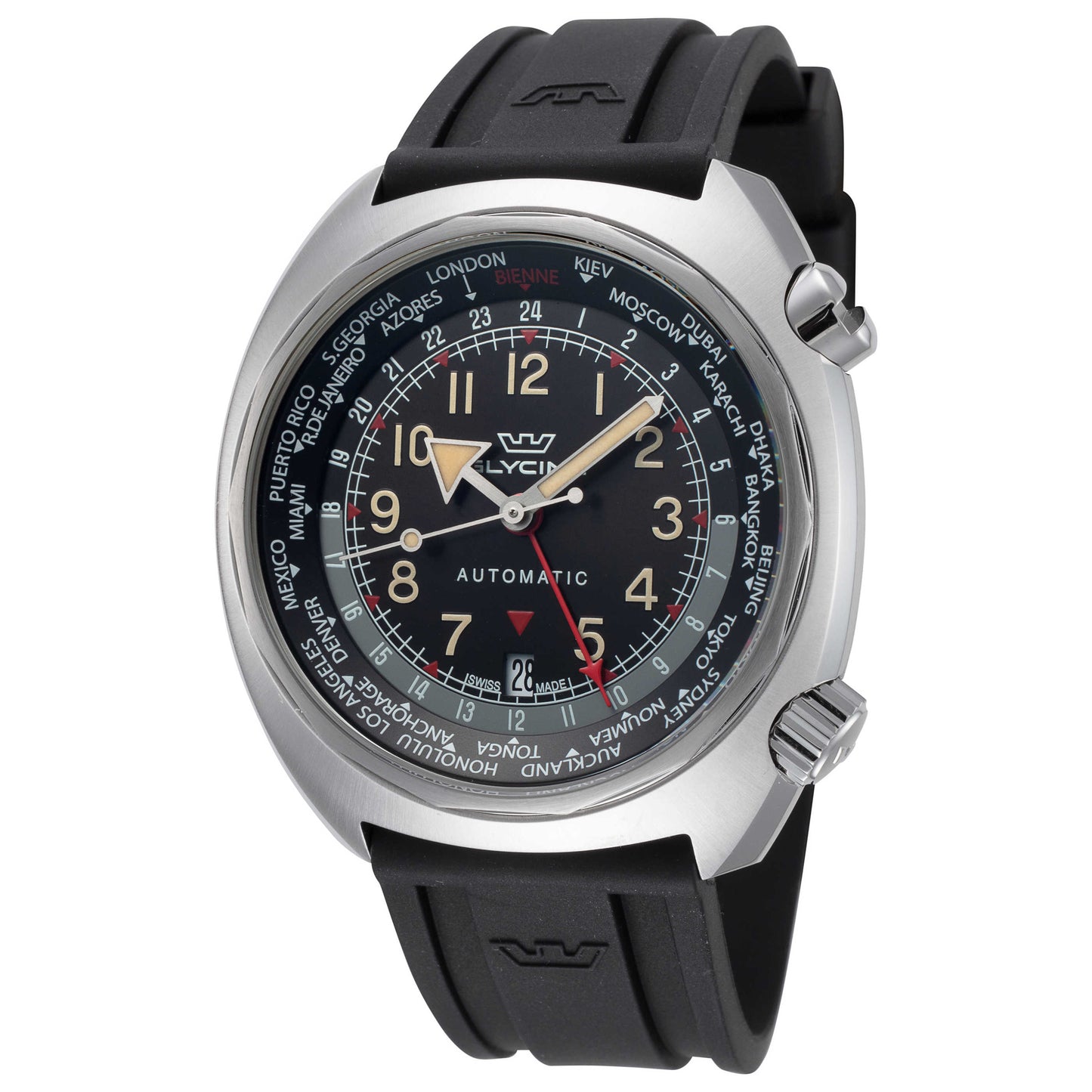 Front view of Glycine Airman SST Men's Automatic Watch GL0312
