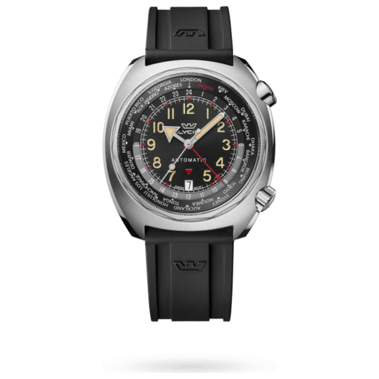 Front view of Glycine Airman SST GMT Men's Automatic Watch GL0312