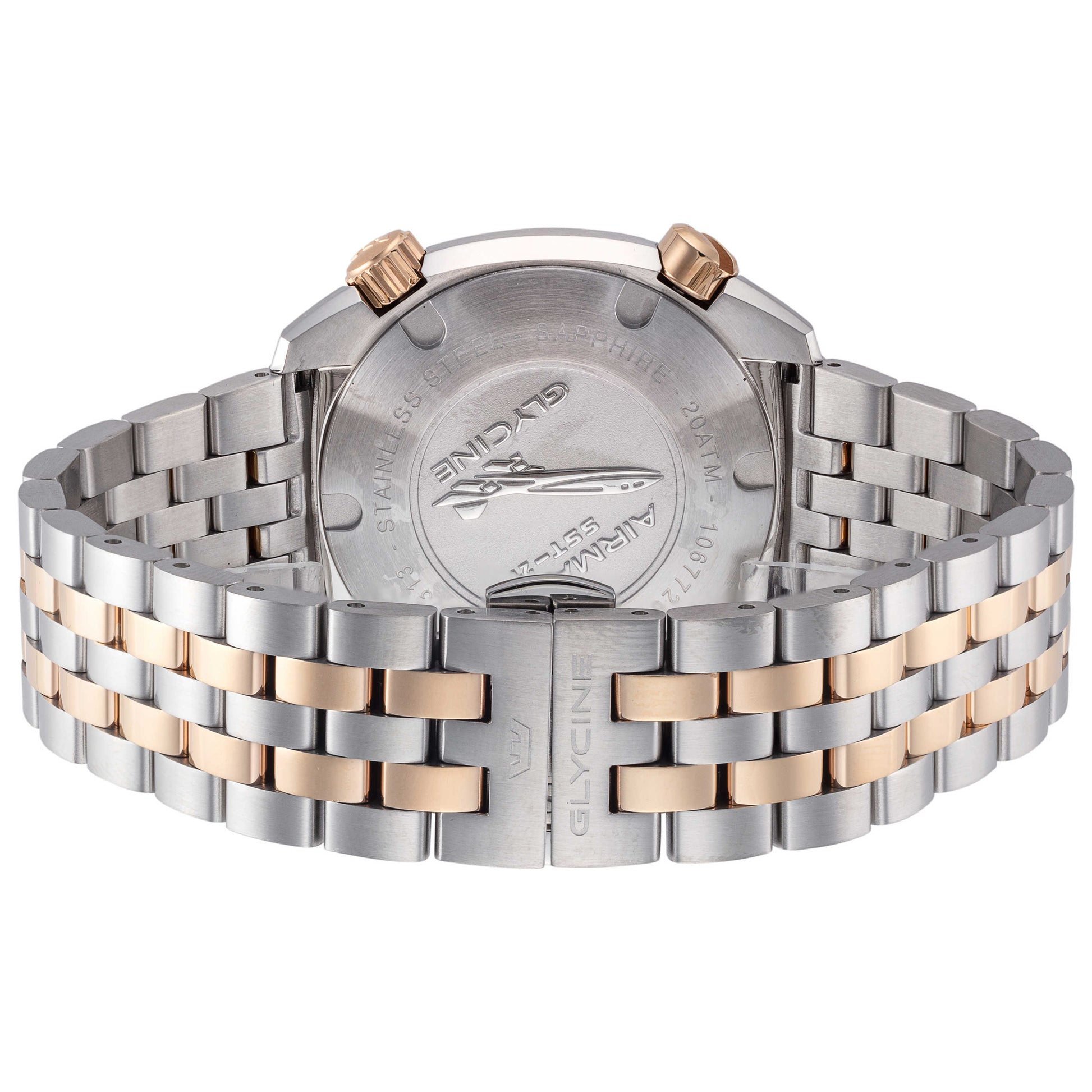 Back view of Glycine Airman SST Men's Automatic Watch GL0313