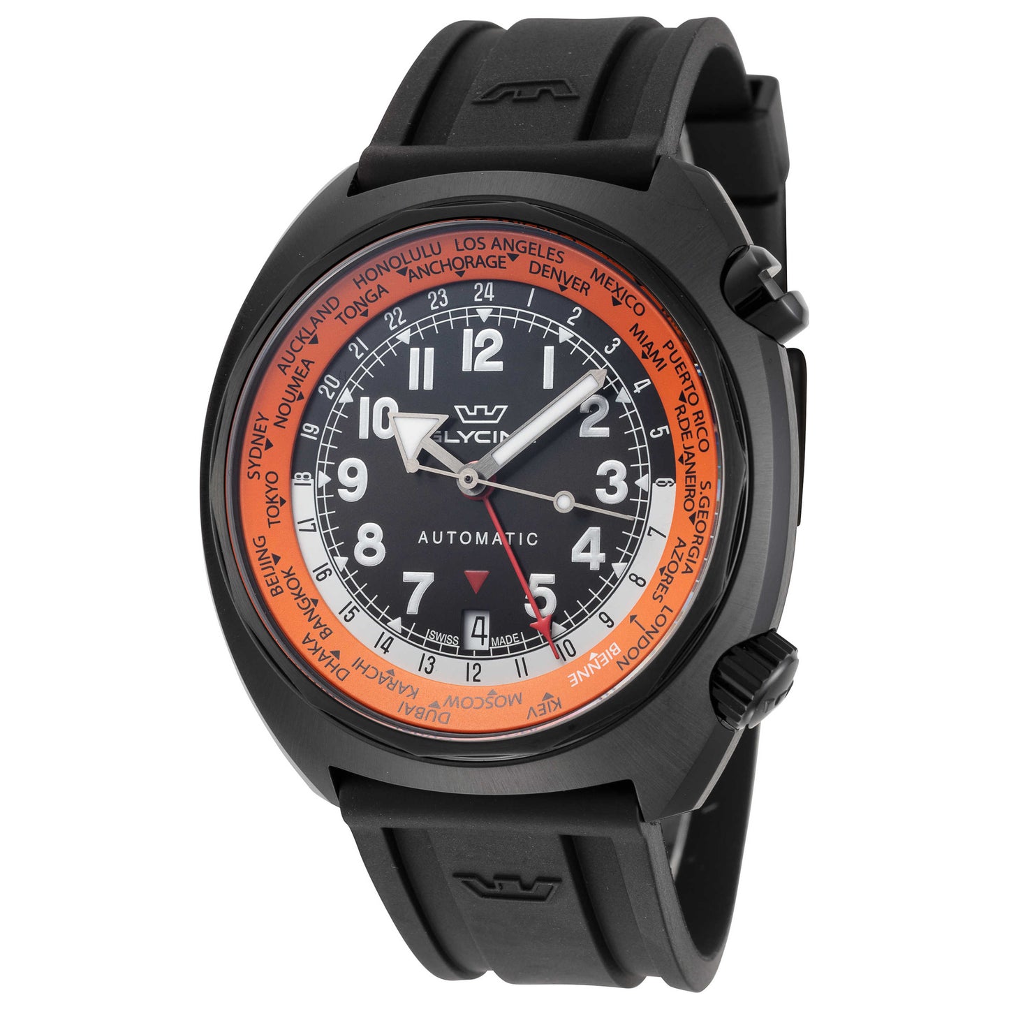 Front view of Glycine Airman SST Men's Automatic Watch GL0315