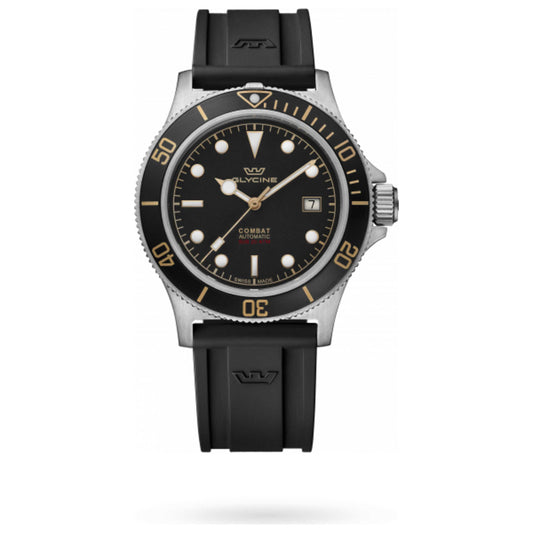 Front view of Glycine Combat Sub Men's Automatic Watch GL0326