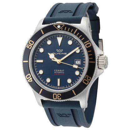 Front view of Glycine Combat Sub Men's Automatic Watch GL0327