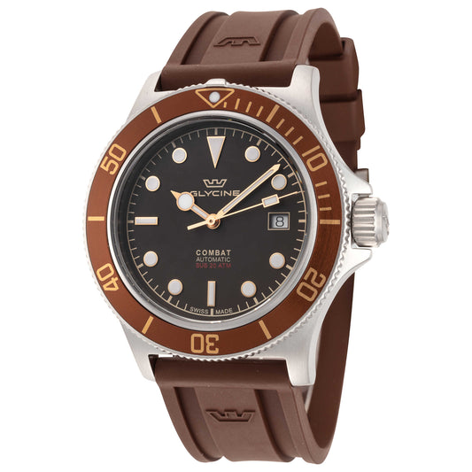 Front view of Glycine Combat Sub Sport 42 Men's Automatic Watch GL0328