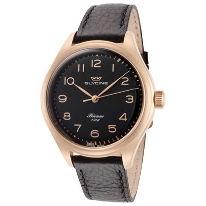 Front view of Glycine Bienne 1914 Men's Automatic Watch GL0335