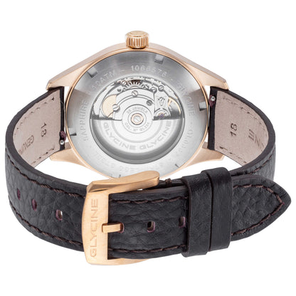 Back view of Glycine Bienne 1914 Men's Automatic Watch GL0336