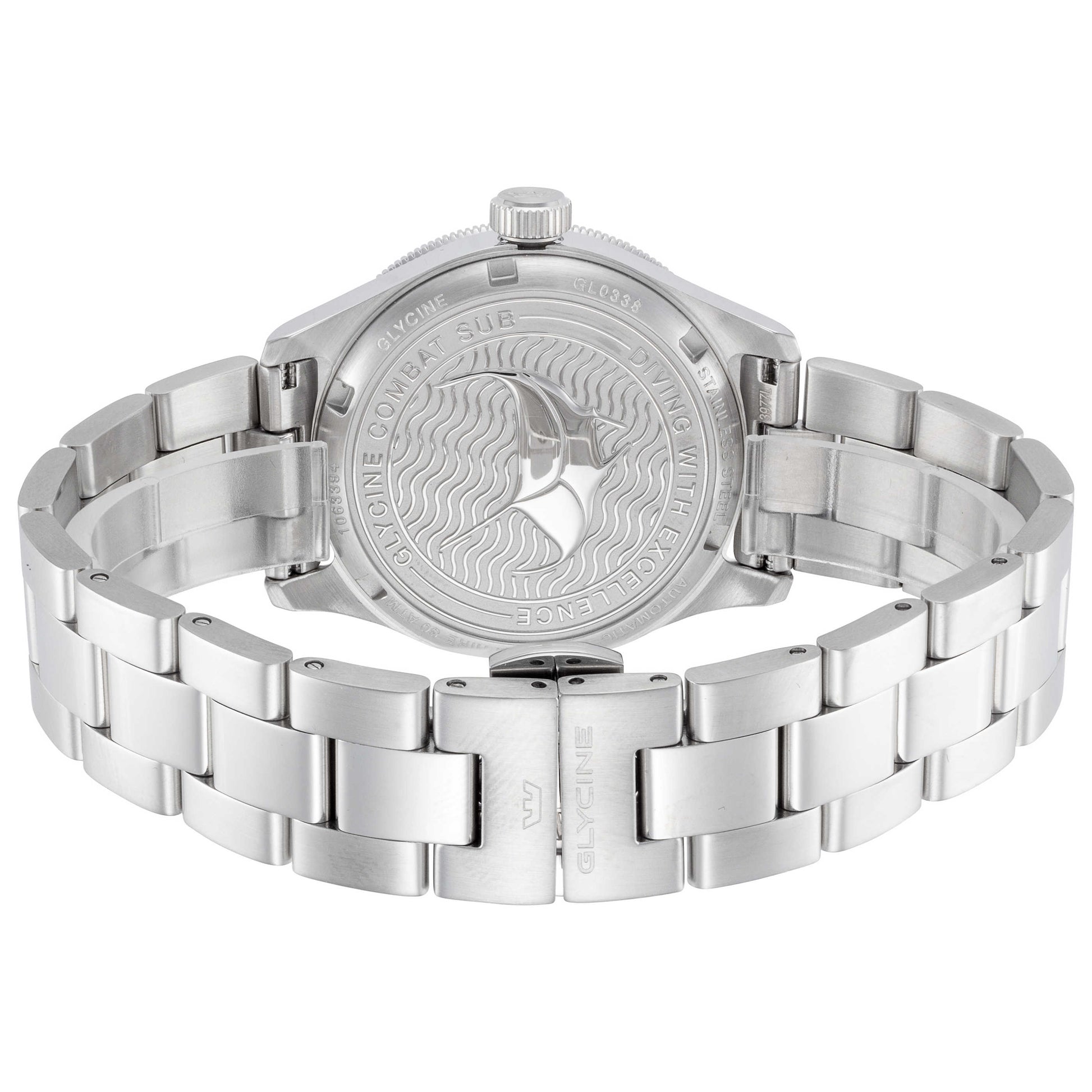 Back view of Glycine Combat Sub 36 Women's Automatic Watch GL0338