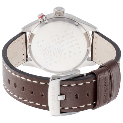 Back view of Glycine Airpilot Dual Men's Quartz Watch GL0367