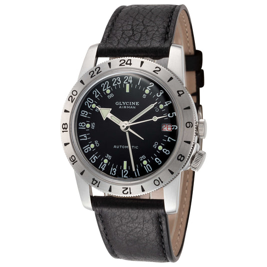 Front view of Glycine Airman Men's Automatic Watch GL0370