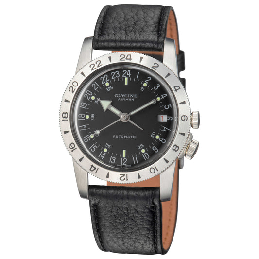 Front view of Glycine Airman Men's Automatic Watch GL0371