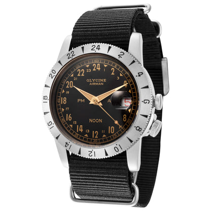 Front view of Glycine Airman Men's Automatic Watch GL0377