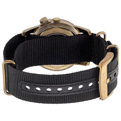 Back view of Glycine Airman Vintage Noon Men's Automatic Watch GL0379