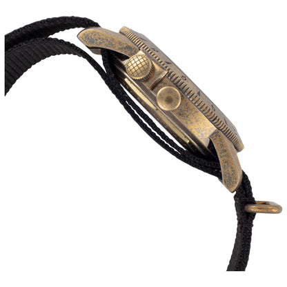 Right view of Glycine Airman Vintage Noon Men's Automatic Watch GL0379