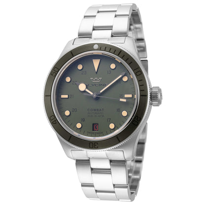 Front view of Glycine Combat Sub 36 Unisex Automatic Watch GL0394