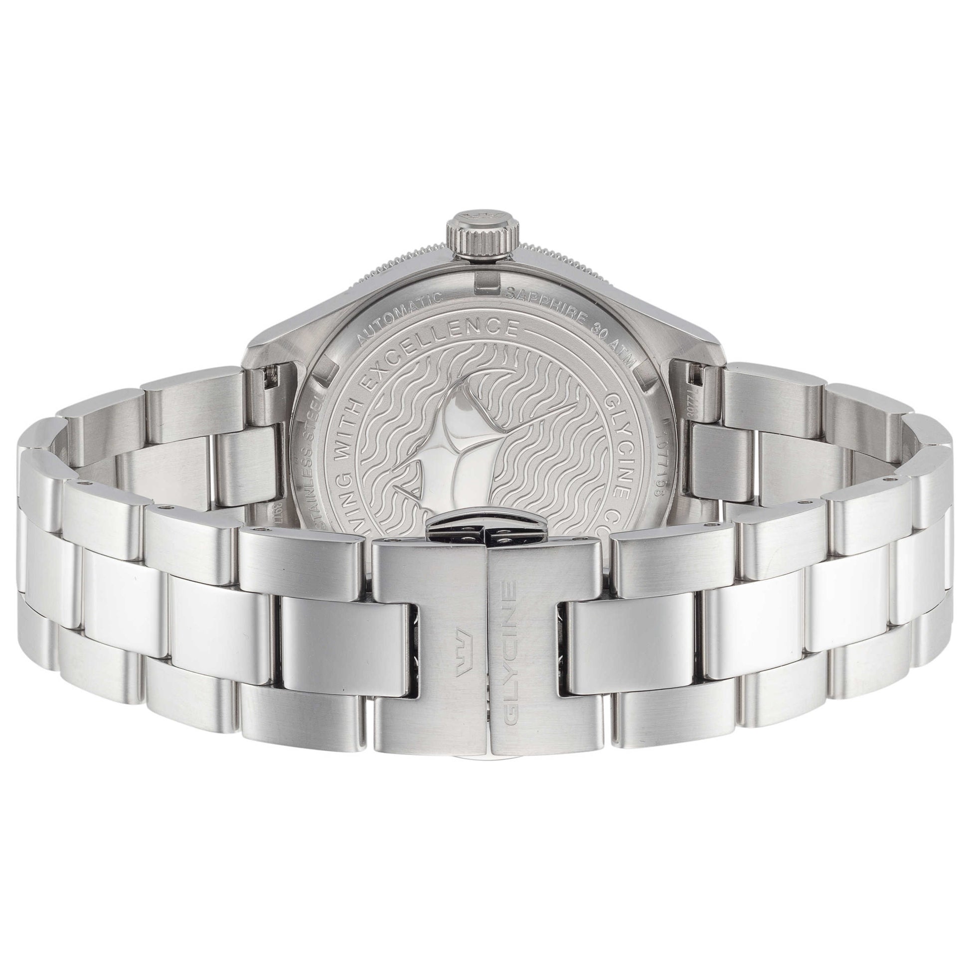 Back view of Glycine Combat Unisex Automatic Watch GL0396