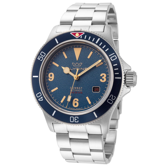Front view of Glycine Combat Men's Automatic Watch GL0416