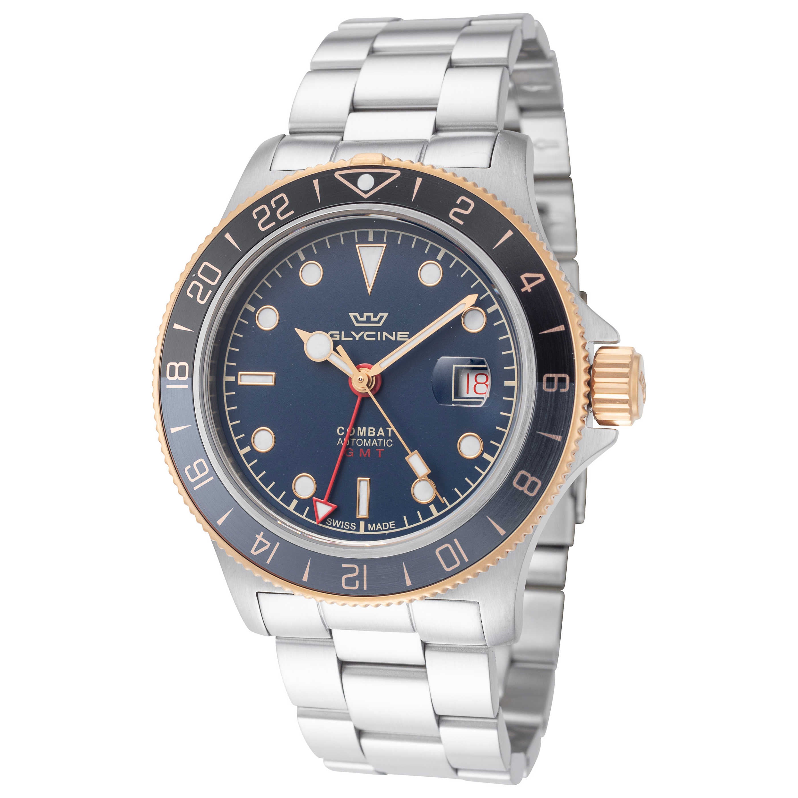 Glycine Combat Sub GMT 42 Men's Watch GL0423 – Ashford.com