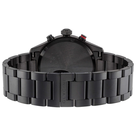 Back view of Glycine Airpilot Chrono Men's Quartz Watch GL0441