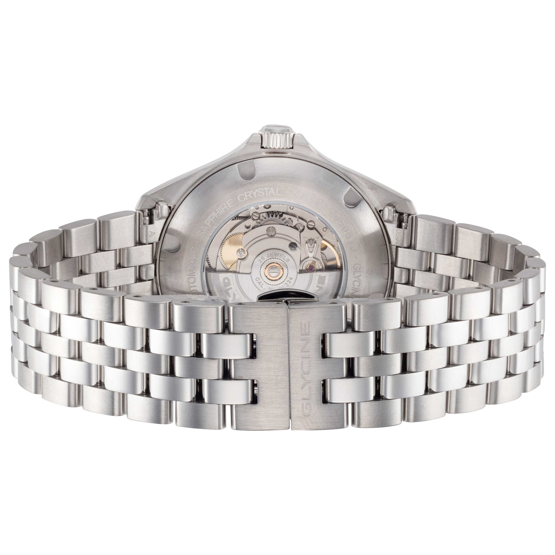 Back view of Glycine Combat Classic Men's Automatic Watch GL0454