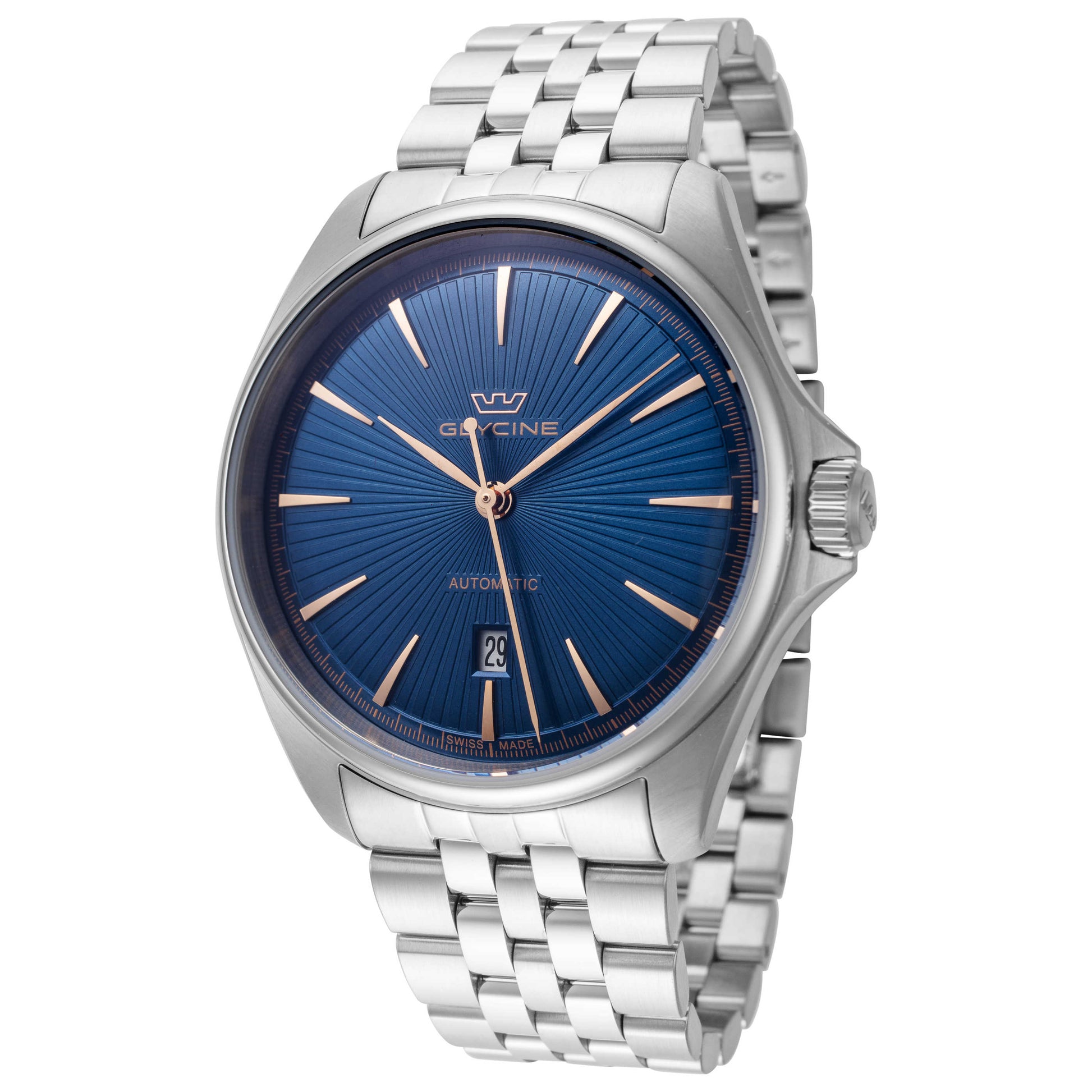 Front view of Glycine Combat Men's Automatic Watch GL0455
