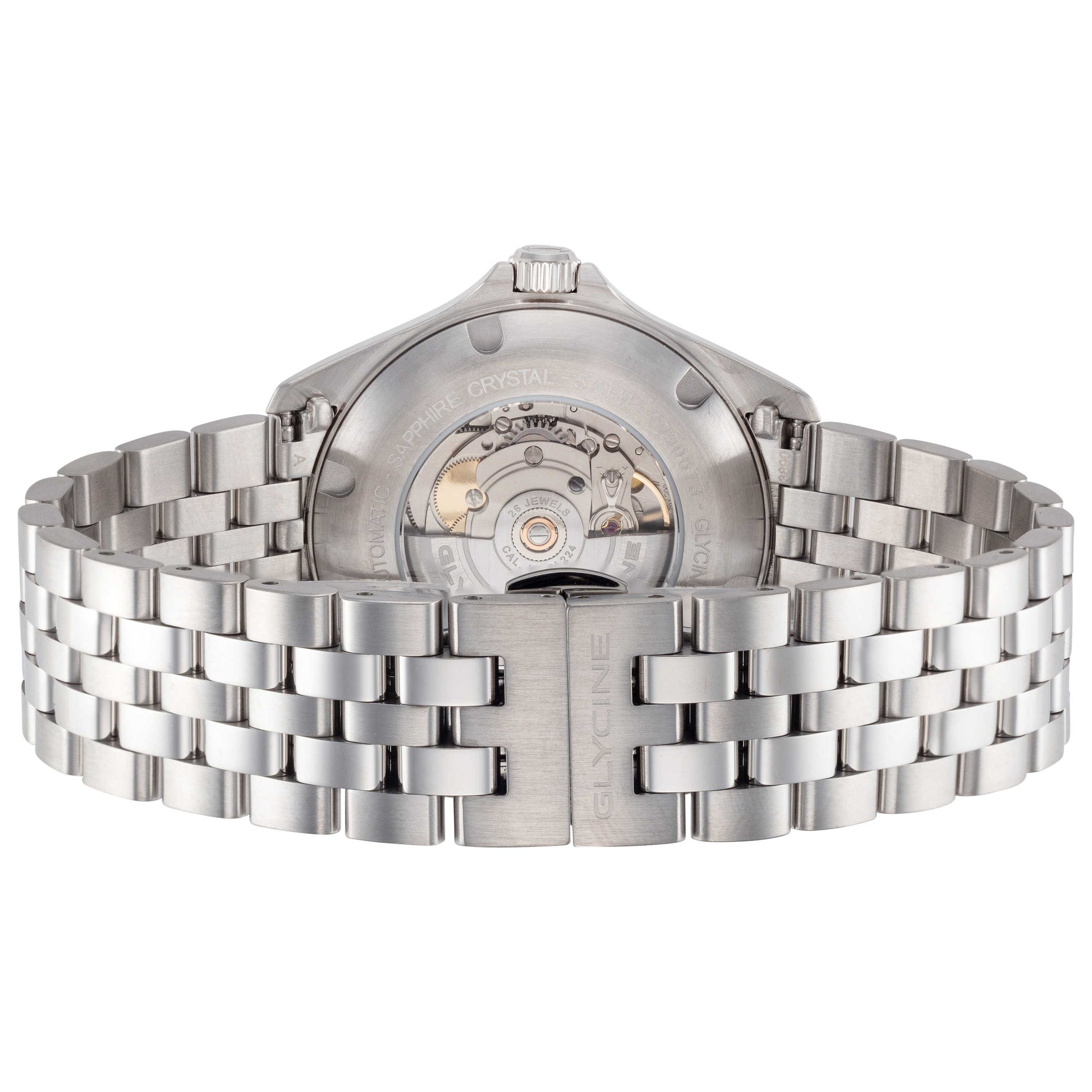 Back view of Glycine Combat Men's Automatic Watch GL0456