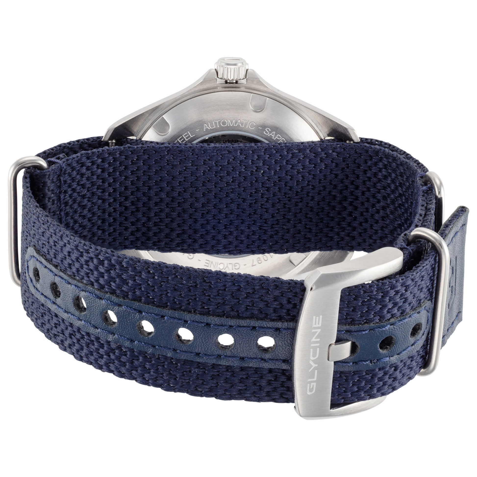 Back view of Glycine Combat Men's Automatic Watch GL0457
